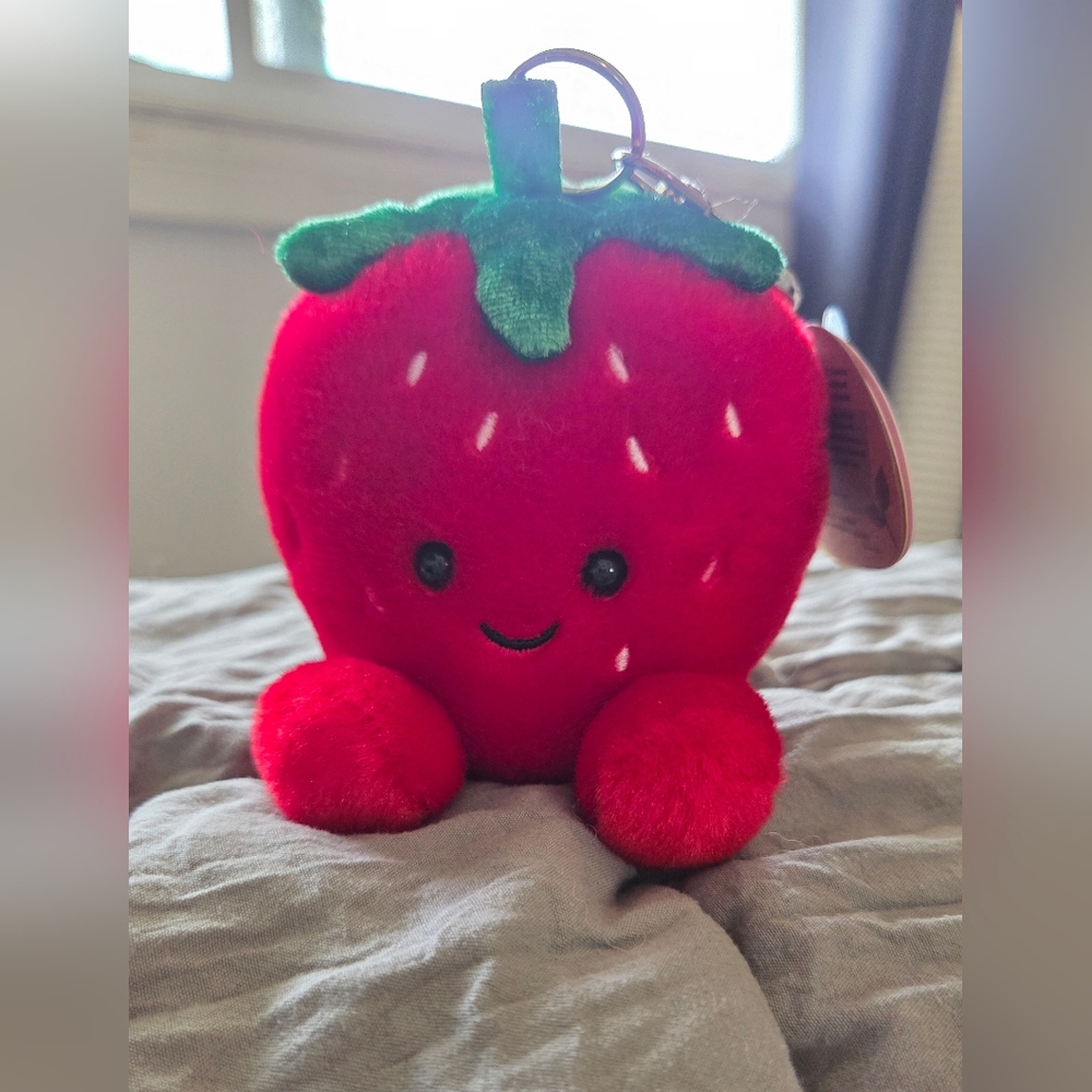 Cute Red Strawberry Plush Toy